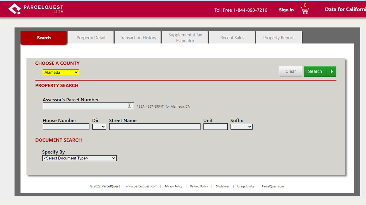 Sell California Land with APN